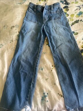 RSQ Light Blue Denim Jeans with Contrast Stitching